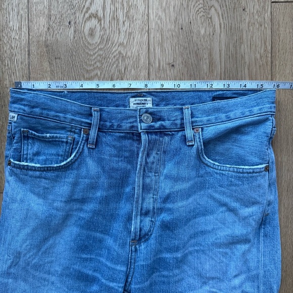 Citizens of Humanity - Liya High Rise Classic Fit Torn Size - 28 - Picture 17 of 17